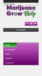 Mobile Screenshot of marijuanagrowhelp.com